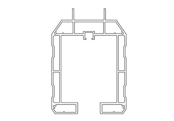 鋁型材定制開(kāi)模懸浮門鋁型材-工業(yè)鋁型材3