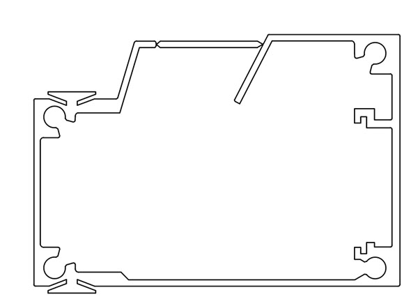 鋁型材定制開(kāi)模電動(dòng)平移門鋁型材-工業(yè)鋁型材3
