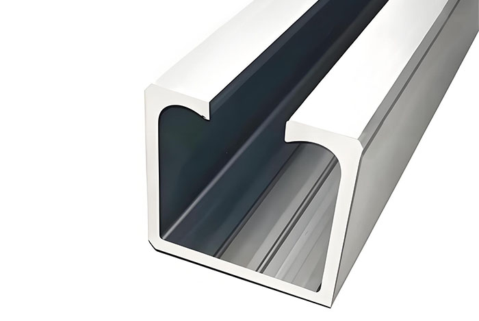 鋁型材定制開(kāi)模鋁型材滑軌-1